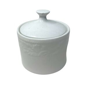 Garland 8837 | White Stoneware | Sugar Dish 4”x3”
